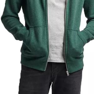 ¡Novedad de 2023! Sudaderas con capucha bordadas de algodón 100% para hombre, sudaderas con cremallera, estampado de invierno, impermeable, forrado, antiretráctil - Product Image 3