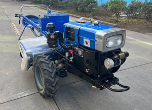 Tractor de Mano, Cultivador Agrícola, Mini Tractor Agrícola de Dos Ruedas, Azada Rotatoria Manual, Tractor de Arrastre - Product Image 3