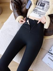 Leggings Térmicos de Invierno para Mujer, Forrados de Felpa, Pantalones Ajustados, Suaves y Elásticos, Leggings de Yoga de Compresión - Product Image 4