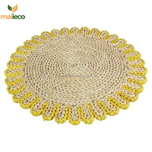 Offre Spéciale personnalisé écologique balle de maïs Table à manger tapis et tampons ensemble accrocheur sous-verre ensemble pour verre Carton cuisine utilisation - Product Image 2