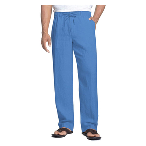 En stock – Pantalon homme en tissu Oxford léger, respirant, anti-boulochage, imperméable et durable, qualité supérieure - Product Image 1