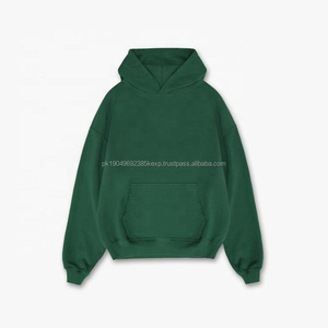 Offre Spéciale hiver épais mode sweat à capuche de haute qualité broderie personnalisée Logo Premium sweat à capuche concepteur vert sweats à capuche pour hommes - Product Image 6