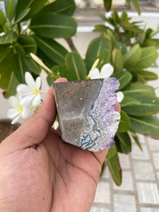 Medium Amethyst Druzy <b>Cluster</b> | Natural Purple <b>Crystal</b> Geode for Interior Display & Collector Collections - Product Image 2