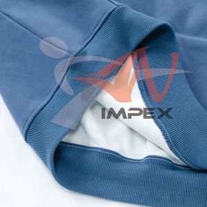 Sudadera con Capucha Oversize de Felpa Francesa Gruesa Personalizada al por Mayor para Hombre, con Bordado y Estampado Puff Esencial - Product Image 4