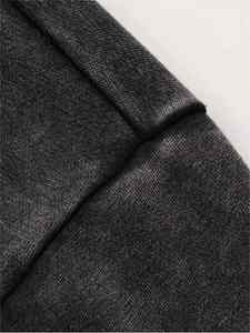 Sweat à capuche épais vintage pour homme, coupe oversize, en coton noir, délavé à l'acide et à la pierre - Product Image 2