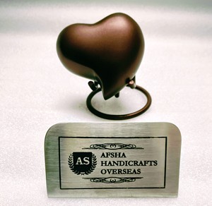 Plain Pewter Heart <b>Keepsake</b> Cremation Urn Heart Brass Cremation Heart Shaped Memorial Urn <b>Ashes</b> <b>Keepsakes</b> for <b>Ashes</b> - Product Image 4