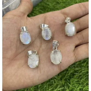 Colgante de Piedra Lunar Natural al por Mayor con Tema de Hadas Tallado en Ágata, Gema Decorativa para el Hogar, Regalo - Product Image 1