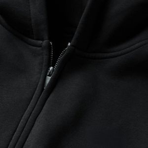 Custom Women Fleece Hoodie <b>Black</b> Oversized Pullover Sweatshirt <b>Long</b> <b>Sleeve</b> Casual Streetwear Warm Soft Hooded <b>Top</b> OEM - Product Image 6