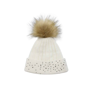 Gorro de Invierno de Lana de Primera Calidad al por Mayor, con Logotipo Personalizado Impreso, Transpirable, Impermeable, Gorro de Punto para Exteriores, Unisex - Product Image 3