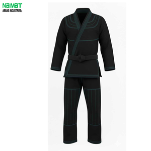 Kimono de Jiu Jitsu de Algodón Preencogido Resistente, Uniforme de Entrenamiento de Grappling Colorido, Pantalones Resistentes a Desgarros, Conjuntos Deportivos - Product Image 2