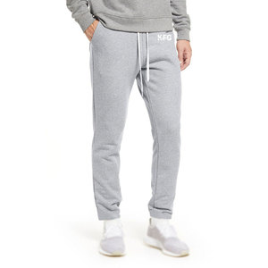 Factory Made New Arrival Men's Casual <b>Trousers</b> Slim Modern Fit Mid Waist <b>Light</b> Wash Canvas OEM Service Durable Soft for Outings - Product Image 1