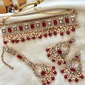 Nuevas llegadas: Conjuntos de boda y fiesta para mujer con diseños antiguos, chapados en platino, de latón, con perlas artificiales y diamantes de imitación, para compromiso. - Product Image 4