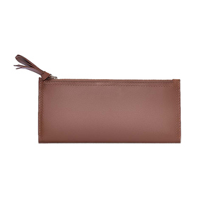 Bolso de Cuero Genuino, Diseño Elegante, Cierre de Cremallera Seguro, Protección RFID, Acabado Premium de Poliéster, OEM, Etiqueta Privada Personalizada - Product Image 4