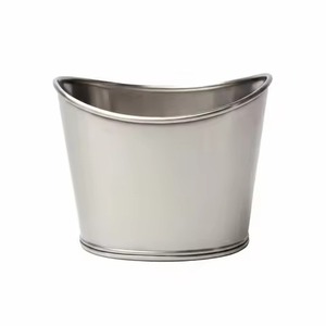Élégant bac à glace en métal, seau isotherme en acier inoxydable pour boissons, refroidisseur de vin et de bière pour table de mariage - Product Image 4