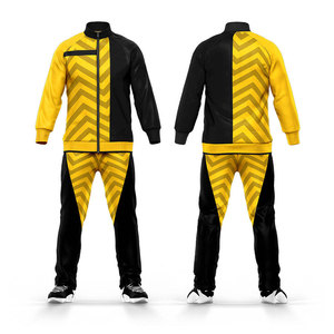 เสื้อแจ็คเก็ตฮู้ดซิปแฟชั่นกีฬาคุณภาพสูงสำหรับผู้ชาย และชุดวอร์มแบบจ็อกเกอร์ พร้อมโลโก้สั่งทำ ชุดวอร์มโพลีเอสเตอร์แบบซับลิเมชั่นสำหรับผู้ชาย - Product Image 1