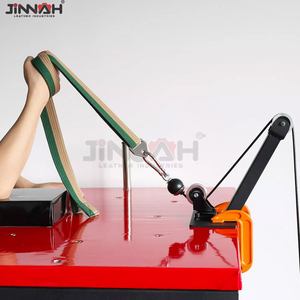 Leather Weight <b>Lifting</b> Wrist <b>Strap</b> Elastic Cotton Customized Color Custom Logo Private Label Fitness Gym <b>Straps</b> <b>Lifting</b> - Product Image 5