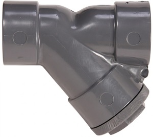 Filtro en Y de PVC, Válvula de Filtro de Plástico, Filtro de Agua para Tubería Roscada, Conector de Filtro para Plomería Industrial, Conector de Riego Duradero - Product Image 4