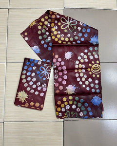 Tela de algodón Ankara con estampado africano elegante, procedente de Kenia, para coser ropa, accesorios creativos, venta al por mayor, calidad premium. - Product Image 6