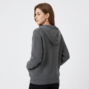Suéter de Punto con Capucha para Hombre, Talla Grande, Color Sólido, Estilo Casual para Otoño, Antipilling, Diseño de Manga Regular - Product Image 5