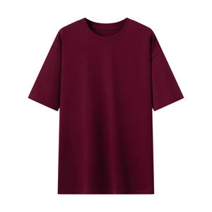 เสื้อยืดแขนสั้นทรงหลวม ผ้าฝ้ายแท้ 240 กรัม 32 เส้นด้ายคู่ ปักโลโก้ตามสั่ง ราคาโรงงานบังกลาเทศจีน สำหรับฤดูร้อน - Product Image 4