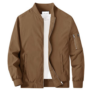 Blouson Bomber au Design Moderne avec Fermeture Éclair Intégrale, Doublure Thermique, Veste la Plus Vendue, Protection Contre les Intempéries, Respirante, Fournisseur en Gros - Product Image 6