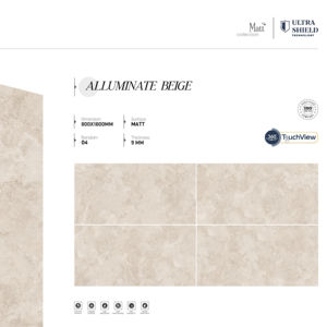 แผ่นกระเบื้องพอร์ซเลนผิวด้านพรีเมียมสำหรับพื้นที่สถาปัตยกรรมที่หรูหรา ขนาด 800x1600 1200x1800 750x1500 มม. พื้นผิวออกแบบอย่างทนทาน - Product Image 1