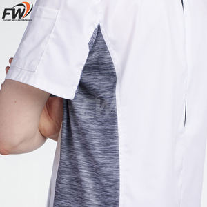 Uniforme de Chef de Manga Corta Unisex, Varios Colores y Estilos, Uniforme de Chef a Precio Económico, Personalizable con Logotipo - Product Image 3