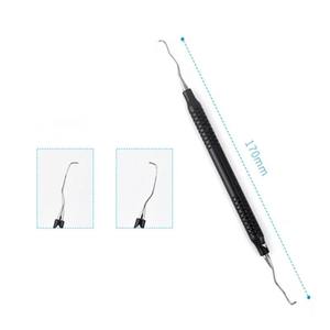 Curettes dentaires de précision fine, outil chirurgical parodontal pour l'élimination de la plaque dentaire et les procédures de soins des gencives - Product Image 2