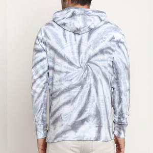 2026 Vente en gros usine : Sweats à capuche tie-dye en coton pour hommes, avec logo personnalisé et couleur personnalisable - Product Image 4