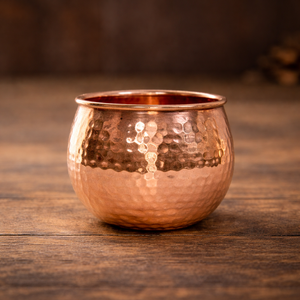 Ensemble de bols martelés en cuivre pur faits à la main Antique Creations – Petits, classiques, bienfaits ayurvédiques, vaisselle dynamique pour la cuisine - Product Image 3
