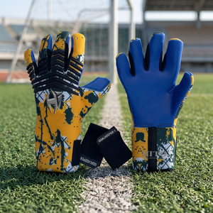 Fournisseur direct d'usine, conception OEM, gants de gardien de but de football/soccer, gants de gardien de but de sport de qualité supérieure à un prix raisonnable - Product Image 2