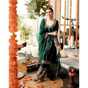 ชุดเสื้อและล่างสุดหรูของผู้หญิงสำหรับใส่ไปงานปาร์ตี้ - Product Image 5