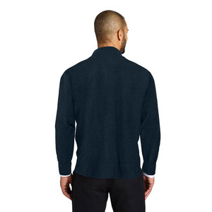 Pull-over en laine/acrylique respirant à manches longues pour homme, tricoté, couleur unie, mode hiver, noir, bleu, blanc, 2027, 400g, fabriqué à la machine - Product Image 2