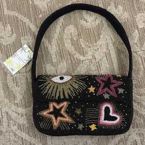 Elegante Bolso de Hombro con Adornos de Perlas para Mujer, con Detalles Artísticos y Diseño Refinado para Vestir de Noche - Product Image 6