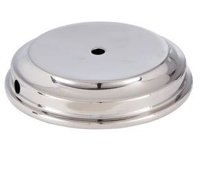 Base de Lámpara de Latón Sólido sin Acabado, Diseño Moderno, Latón Hilado, Orificio Central de 1/8F, Tamaños de 4-7 Pulgadas, Garantía de 3 Años, AC 110V SADBHI - Product Image 2