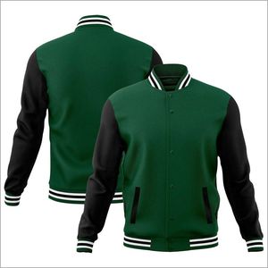 แจ็คเก็ตวาร์ซิตี้ขนสัตว์แบบกำหนดเองสำหรับผู้ชาย ไซส์พลัส สไตล์สตรีท ติดกระดุม ขายดี ปักลายตัวอักษร สำหรับฤดูหนาว - Product Image 6