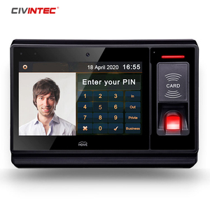 Kiểm Soát Truy Cập Với Hệ Thống Nhập Cảnh Điện Thoại Thời Gian Với Bàn Phím Kỹ Thuật Số Và Đầu Đọc Thẻ Khoảng Cách Màn Hình Cảm Ứng CIVINTEC - Product Image 6
