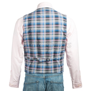 New High Quality Custom Men Leather Biker Vest Custom biker High Quality Wholesale Men's Leather Vest - Product Image 4