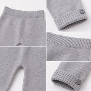 Leggings en coton pour bébé, doux, extensibles, respirants, à porter au quotidien, confortables, légers, taille élastique, vêtements décontractés - Product Image 5