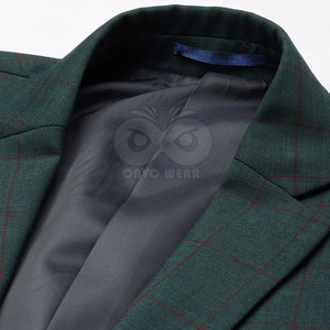Traje de 2 Piezas para Hombre al por Mayor, Blazer y Pantalones Formales para Negocios, Corte Entallado, Ropa para Bodas y Fiestas - Product Image 2