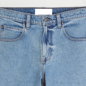 Pantalones Cortos de Mezclilla Holgados para Hombre de Alta Calidad, Estilo Casual, 100% Algodón, Ecológicos, Transpirables, Precio Bajo, Venta en Línea, Hechos en Pakistán - Product Image 5