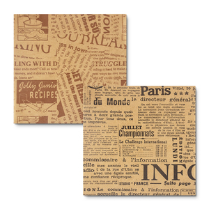 Cấp thực phẩm không thấm mỡ giấy flexography có thể in bánh sandwich giấy cho bánh hamburger gói lấy đi bù đắp bánh pizza Snack - Product Image 5