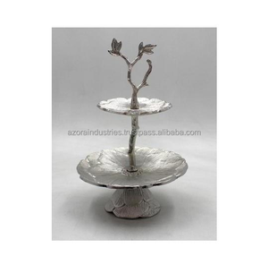 Soporte de pastel de aluminio Pulido brillante Producto más vendido Soporte de pastel de aluminio para la fabricación de India por Azora Industries - Product Image 5