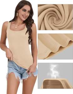 Débardeur pour femme Minimal Comfort, tissu doux de qualité supérieure, design extensible, toucher doux, structure respirante, décontracté, fitness - Product Image 6