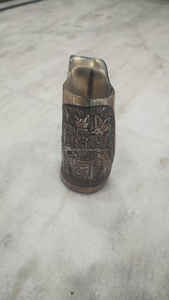 Meilleure qualité Odin père gravé Karbin tasse à corne à boire Style Viking conception animale polie pour griller l'artisanat naturel - Product Image 3