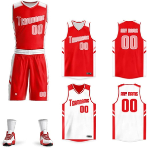 Uniforme de Baloncesto Personalizado Reversible B133, Chaleco Deportivo con Nombre y Número del Equipo para Hombre/Juvenil - Product Image 2
