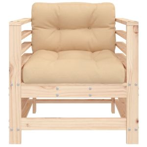 เก้าอี้สวนสีเบจพีน - Product Image 4
