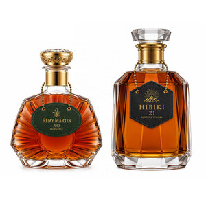 Étiquette personnalisée en similicuir pour bouteille de liqueur, gravée sur mesure, pour whisky et vin, accessoire de bar, vente en gros OEM - Product Image 1