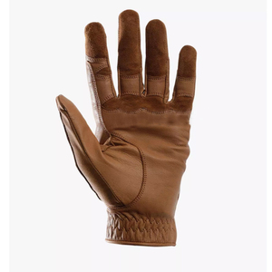 Guantes de equitación de cuero transpirables de último diseño, fáciles de usar y elegantes, para uso regular, con protección ecuestre. - Product Image 4