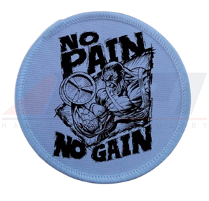Patch de sublimation authentique avec impression par sublimation pour vêtements de sport, patch en cuir personnalisé avec options double usage : thermocollant et à coudre - Product Image 6